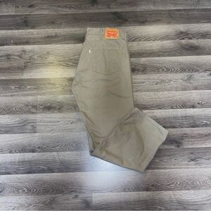 Levi’s 505 Jeans Men’s Size 38x30 Khaki Jeans